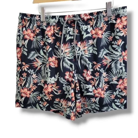 Biwisy Mens Swim Trunks Quick Dry Beach Shorts Mesh Lining Swimwear - xl - Picture 1 of 8